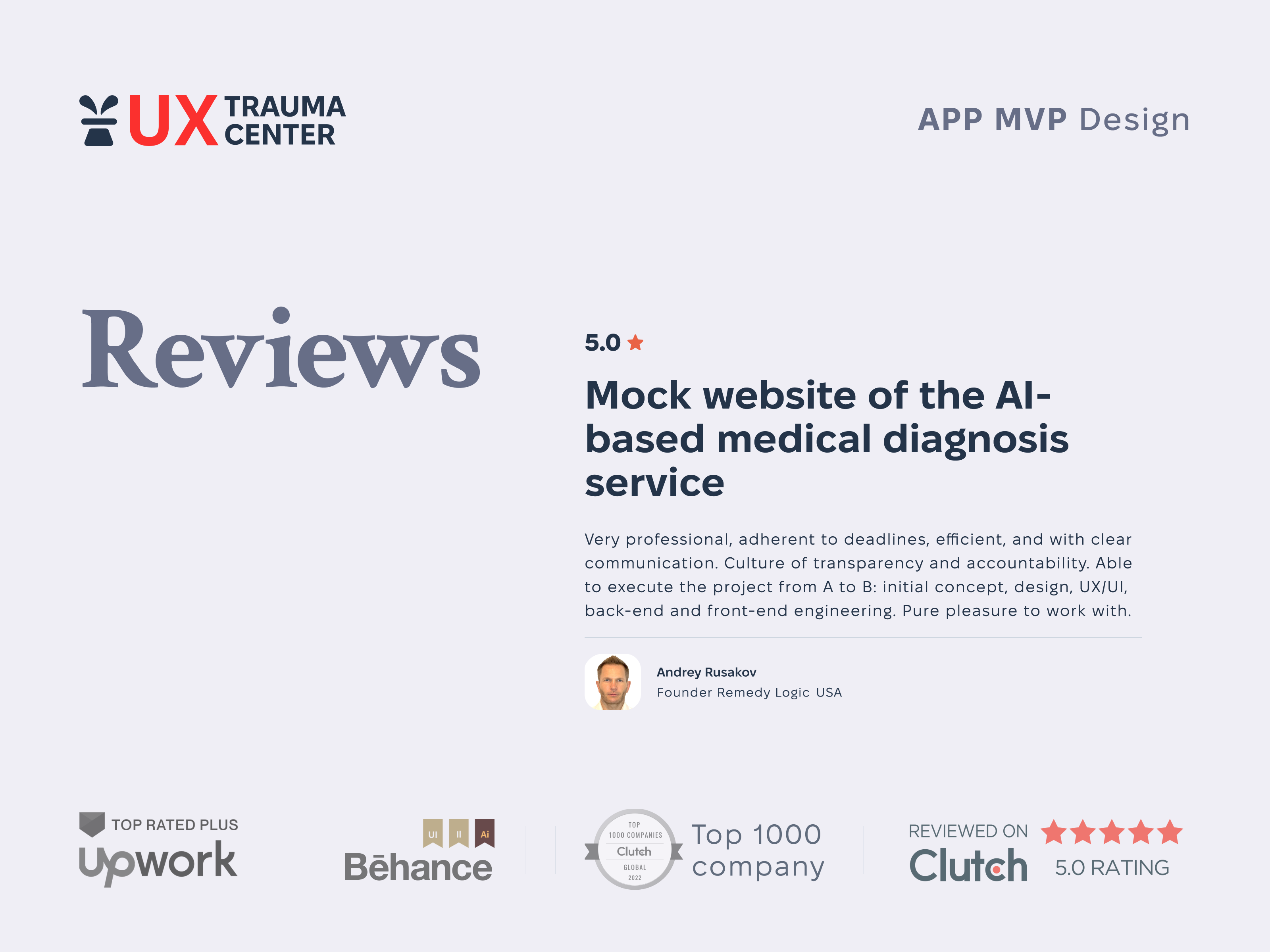 Example of App Mvp Design