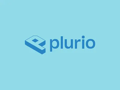 Plurio- Logo Design brand design brand logo brandidentity branding business logo geometric logo graphic design logo logo design minimal logo p letter p letter logo p logo plurio