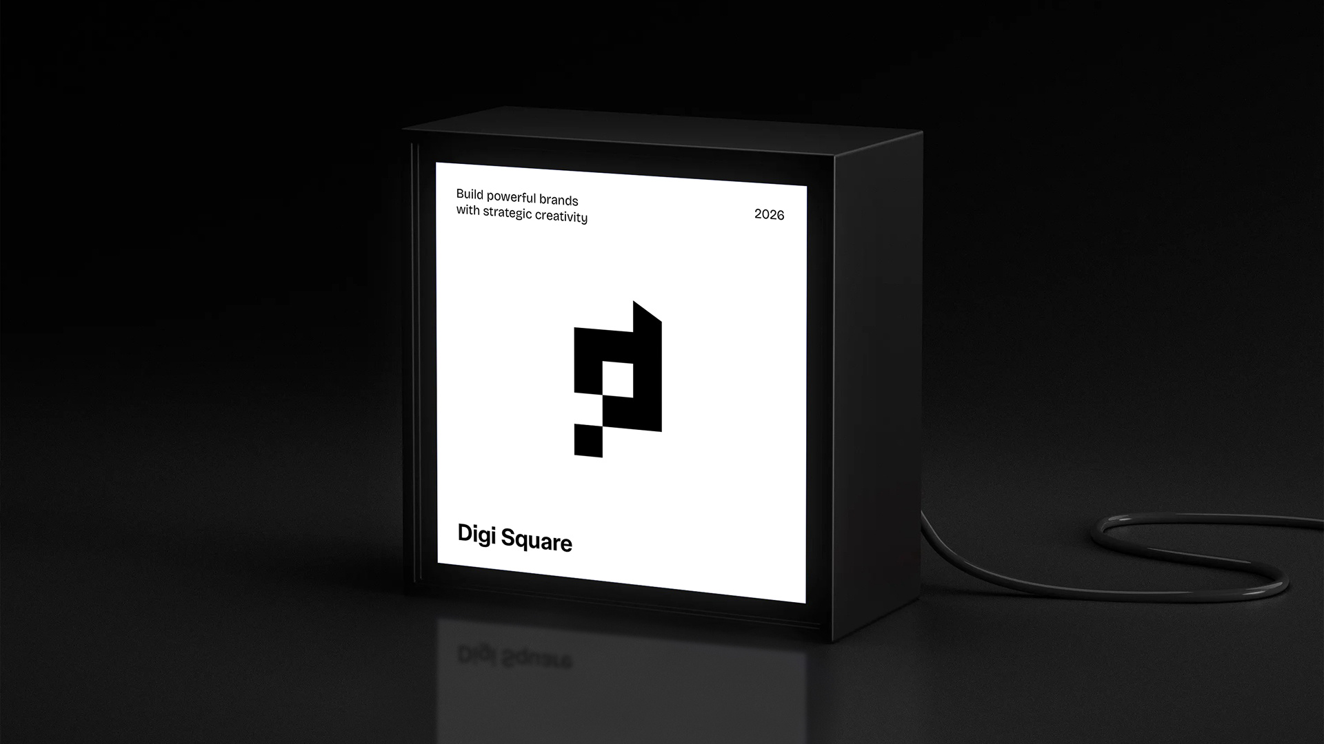 Digi Square Logo Branding abstract logo design agency logo branding graphic design icon logo illustator logo logo design minimal logo tech logo tech logo design trending logo