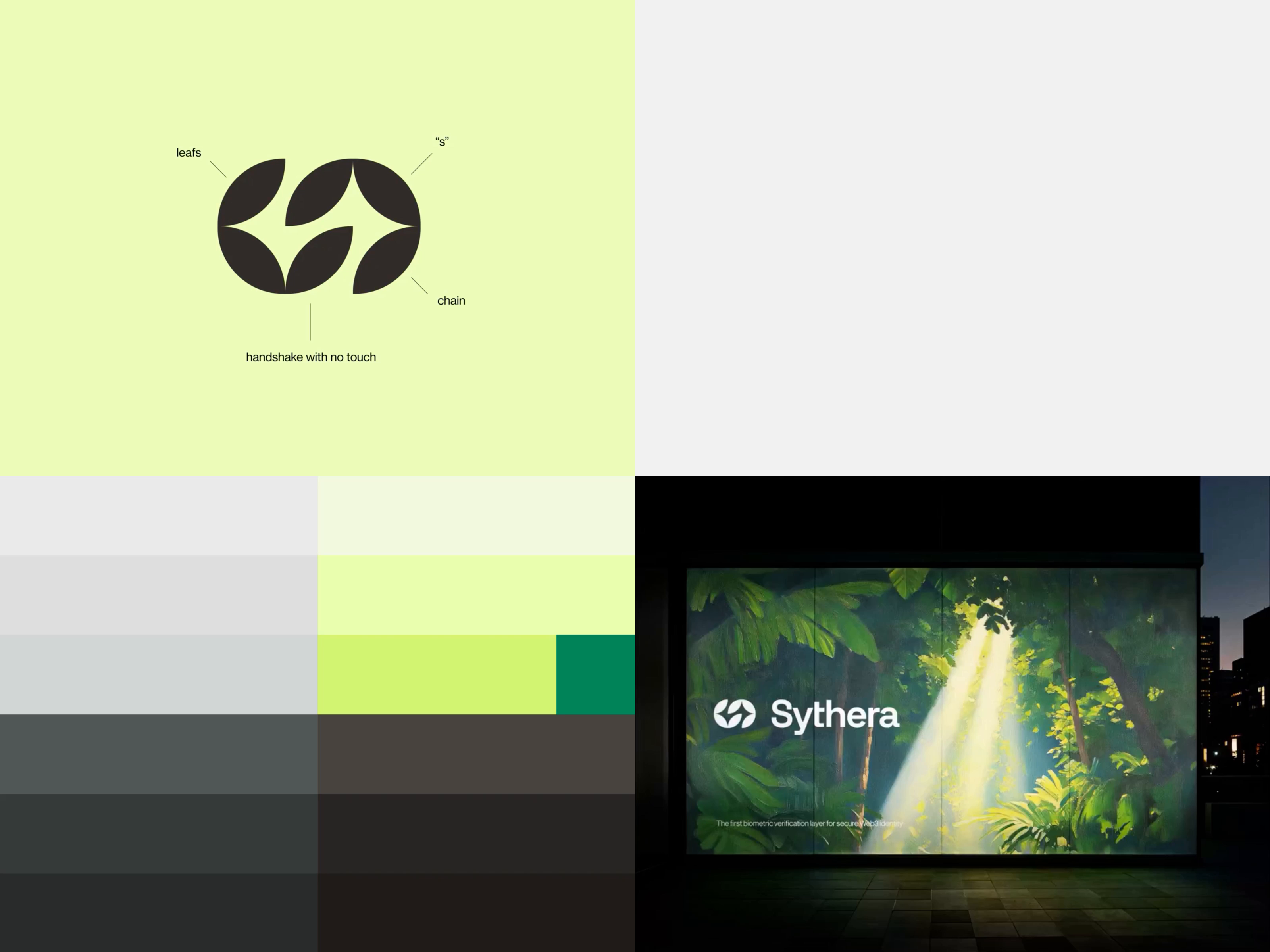 Example of web3 visual identity