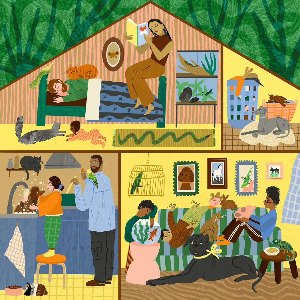 Antimicrobial Resistance character digital folioart illustration medical science