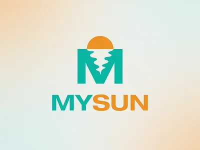Travel company nagetive space logo beach logo branding creative negative space negative space logo sun logo travel logo wordmark logo