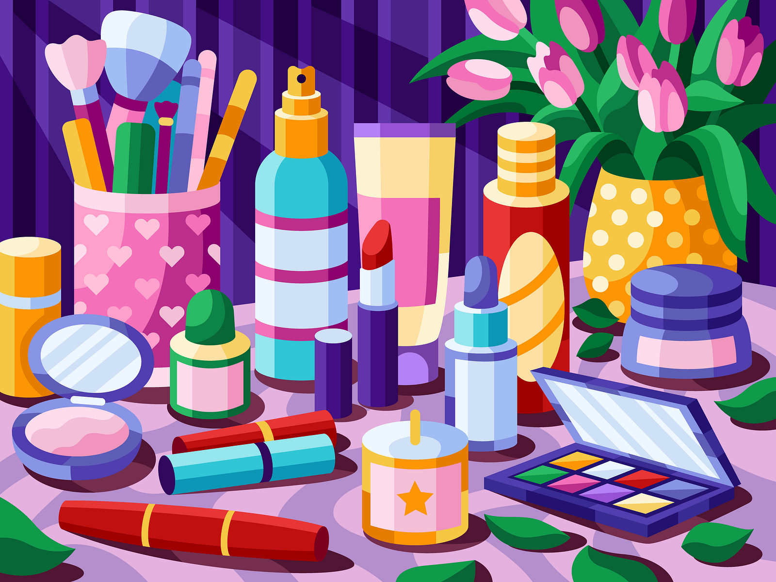 Womens table by Valeriia Sibirtseva on Dribbble