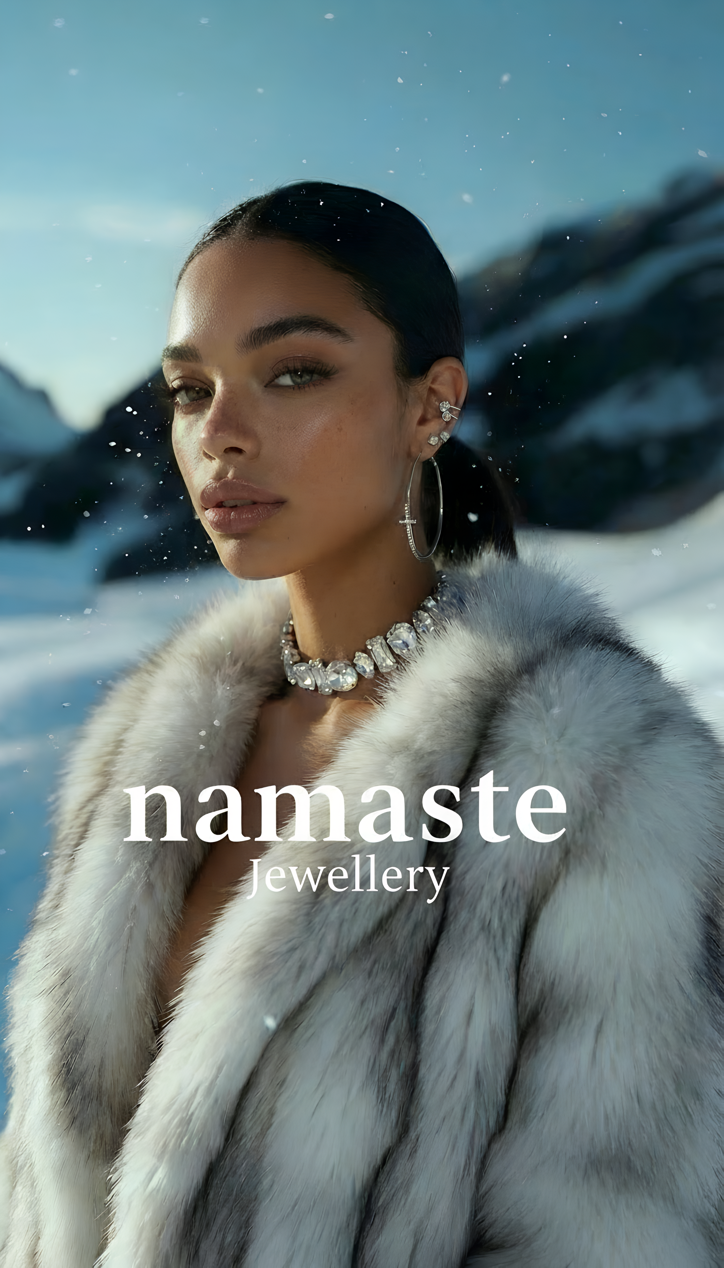 Namaste Jewellery - AI Luxury Visual Campaign ai design ai visuals brand visuals digital fashion fashion editorial generative ai jewelry branding luxury design