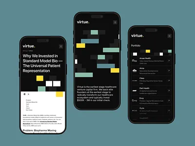 Virtue Mobile Designs branding caviar graphic design mobile ui virtue
