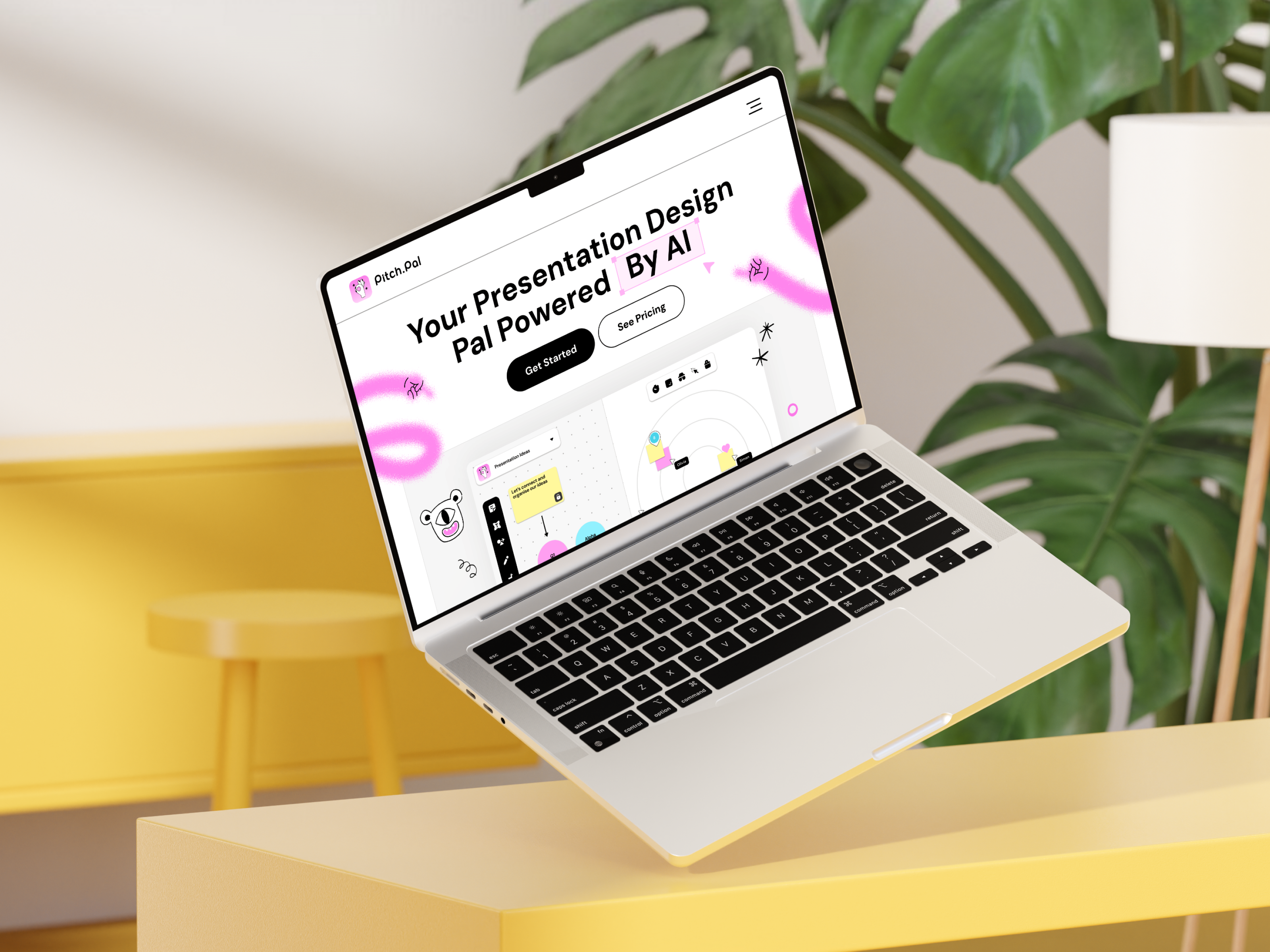 Example of Pitch Pal Brand Assets