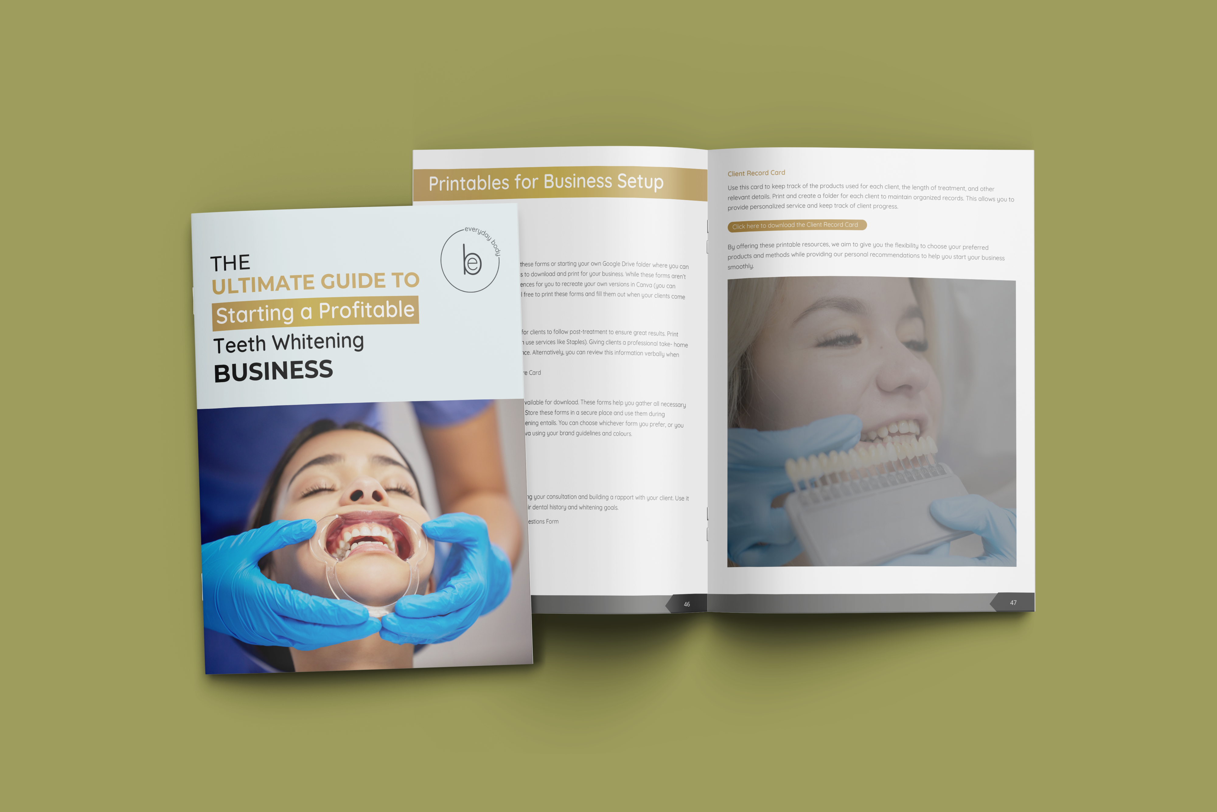 Teeth Whitening eBook Design for Dental & Beauty Businesses adobe indesign adobe photoshop book design course design dental design dental ebook dental guide digital publication ebook cover ebook design ebook layout editorial design healthcare design layout design lead magnet marketing design pdf design print design professional design wellness branding