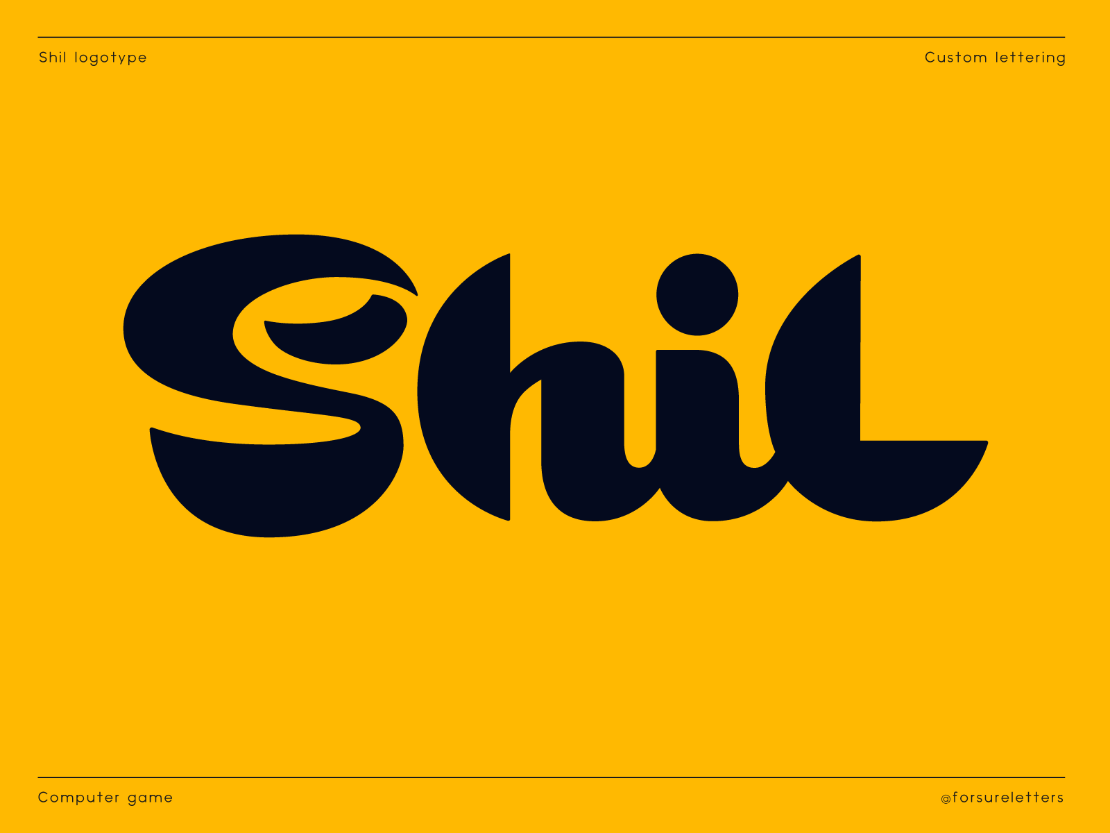 Example of Shil: game logotype