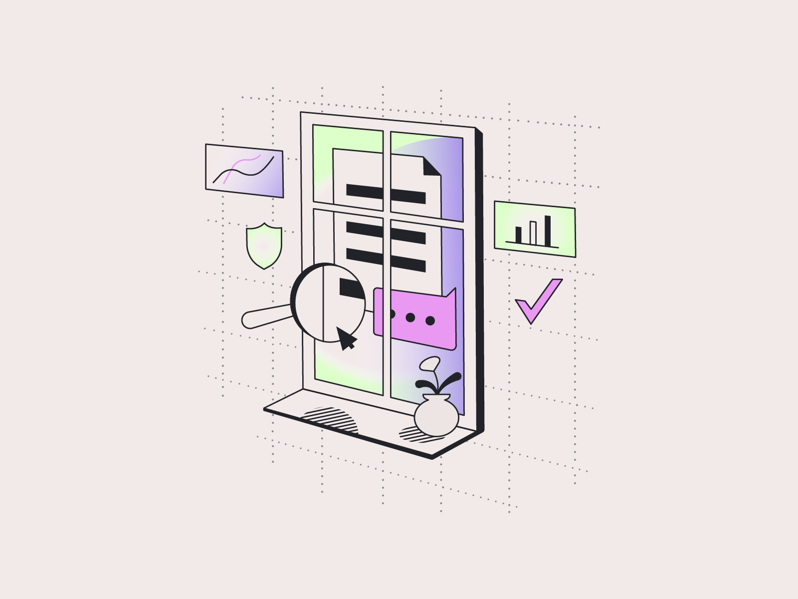 AI transparency and intelligent systems ai artificialintelligence conceptart datavisualization digitalillustration futuretech illustration minimaldesign moderndesign techillustration transparency ux visualdesign
