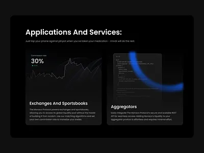 Fintech Landing – Section Design Idea branding business design fintec graphic design ui uiux web design