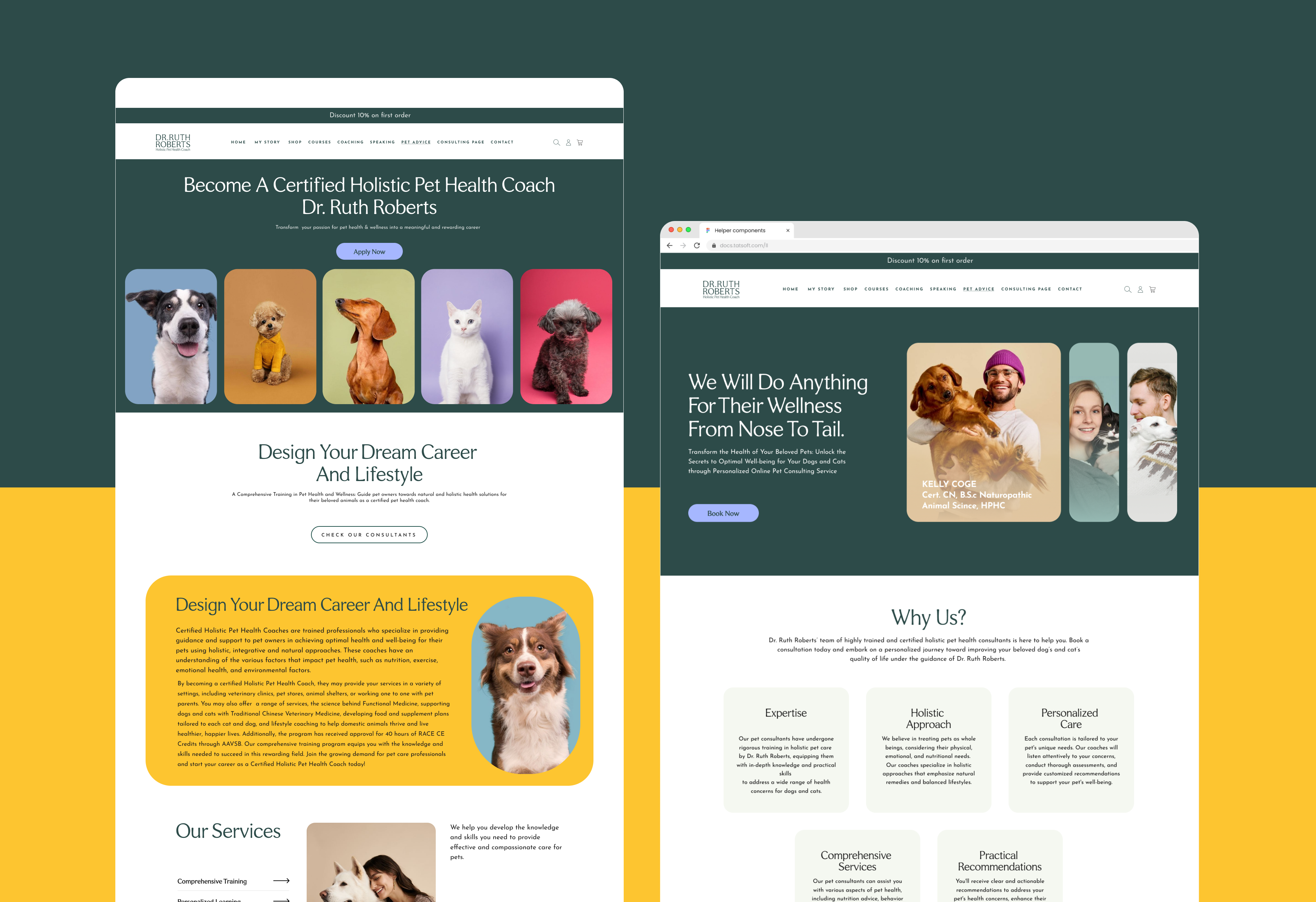 Example of Saas Landing Page