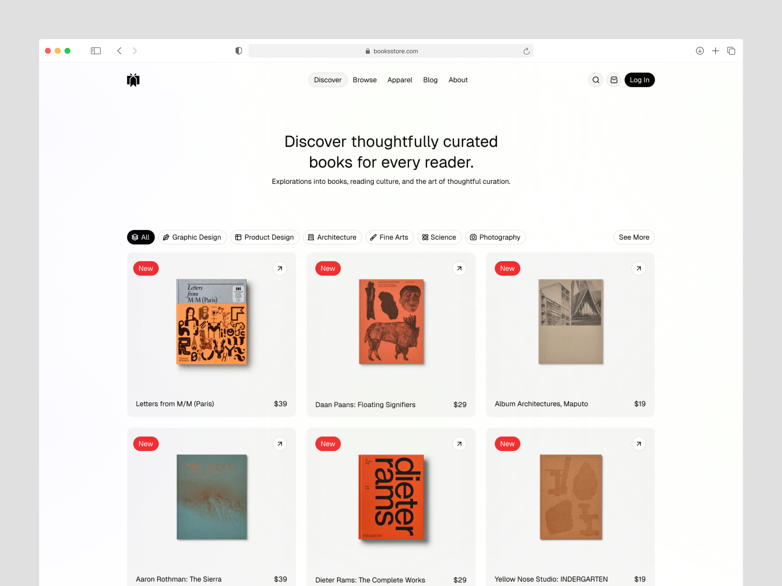 Example of Landing Page Design (5 Page)
