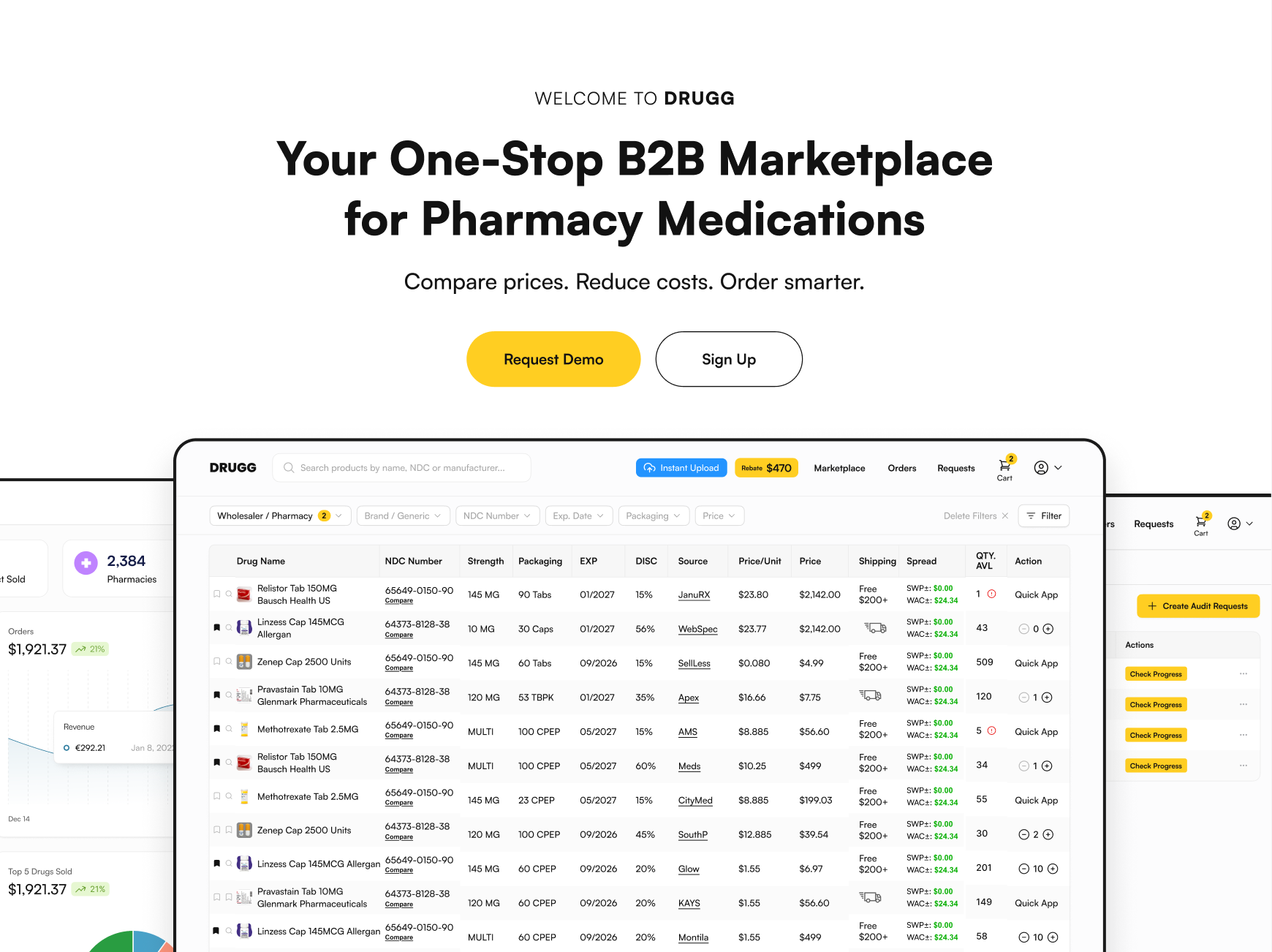 DRUGG - B2B Marketplace for Pharmacy Medications