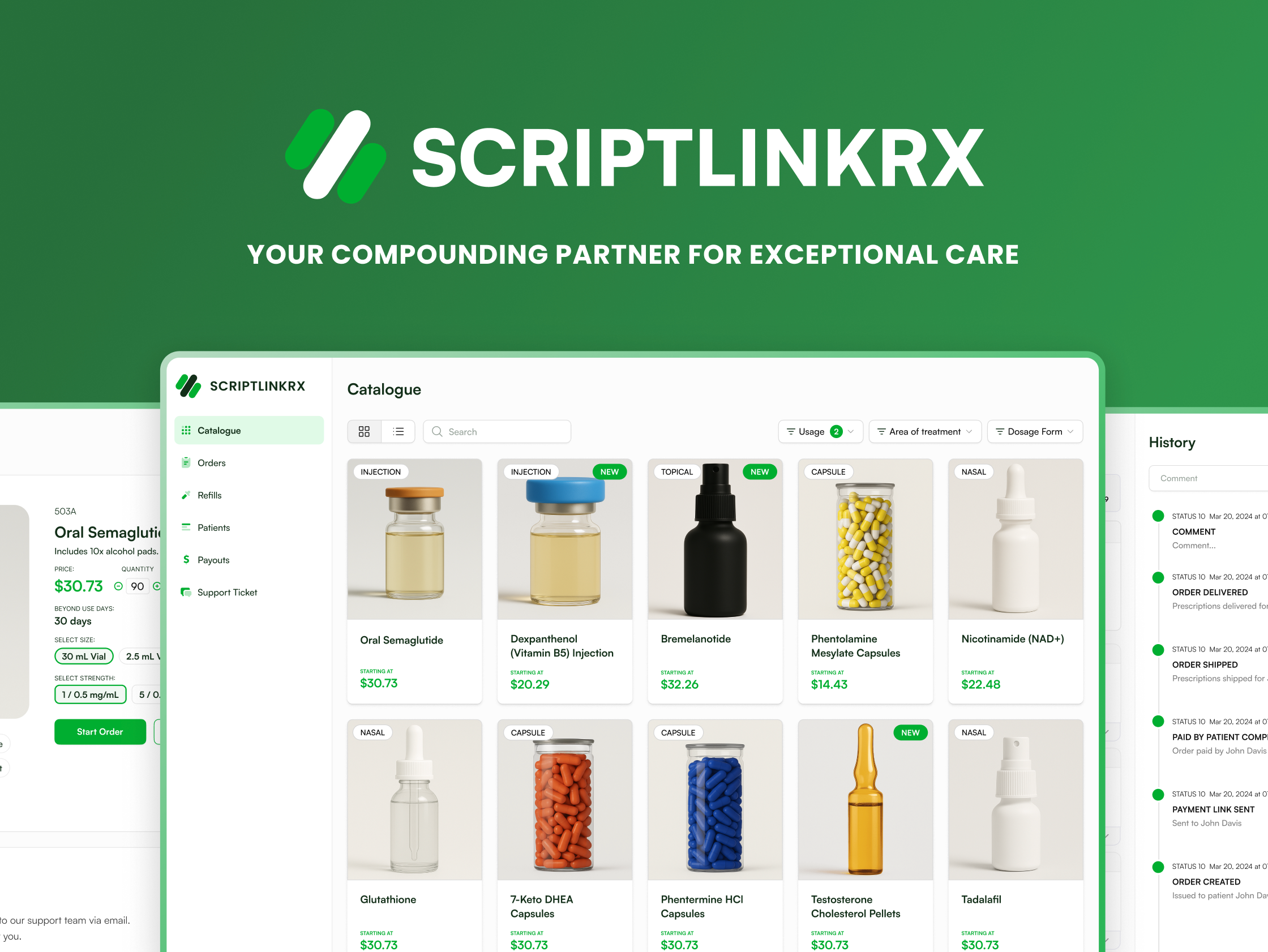 SCRIPTLINKRX - Compounding Platform for Exceptional Care