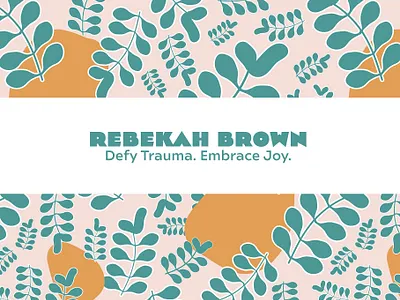 Matisse and Iris Apful inspired Personal Branding for an author branding e book ebook graphic design illustration logo orange teal