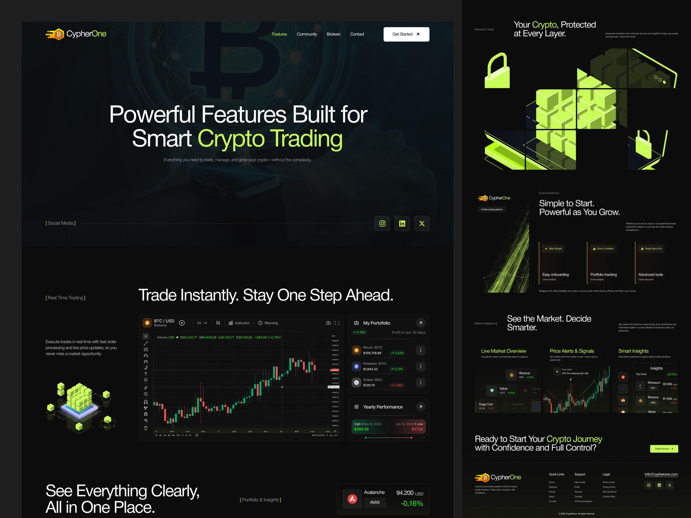 Example of Crypto & Web3 Product UI Design