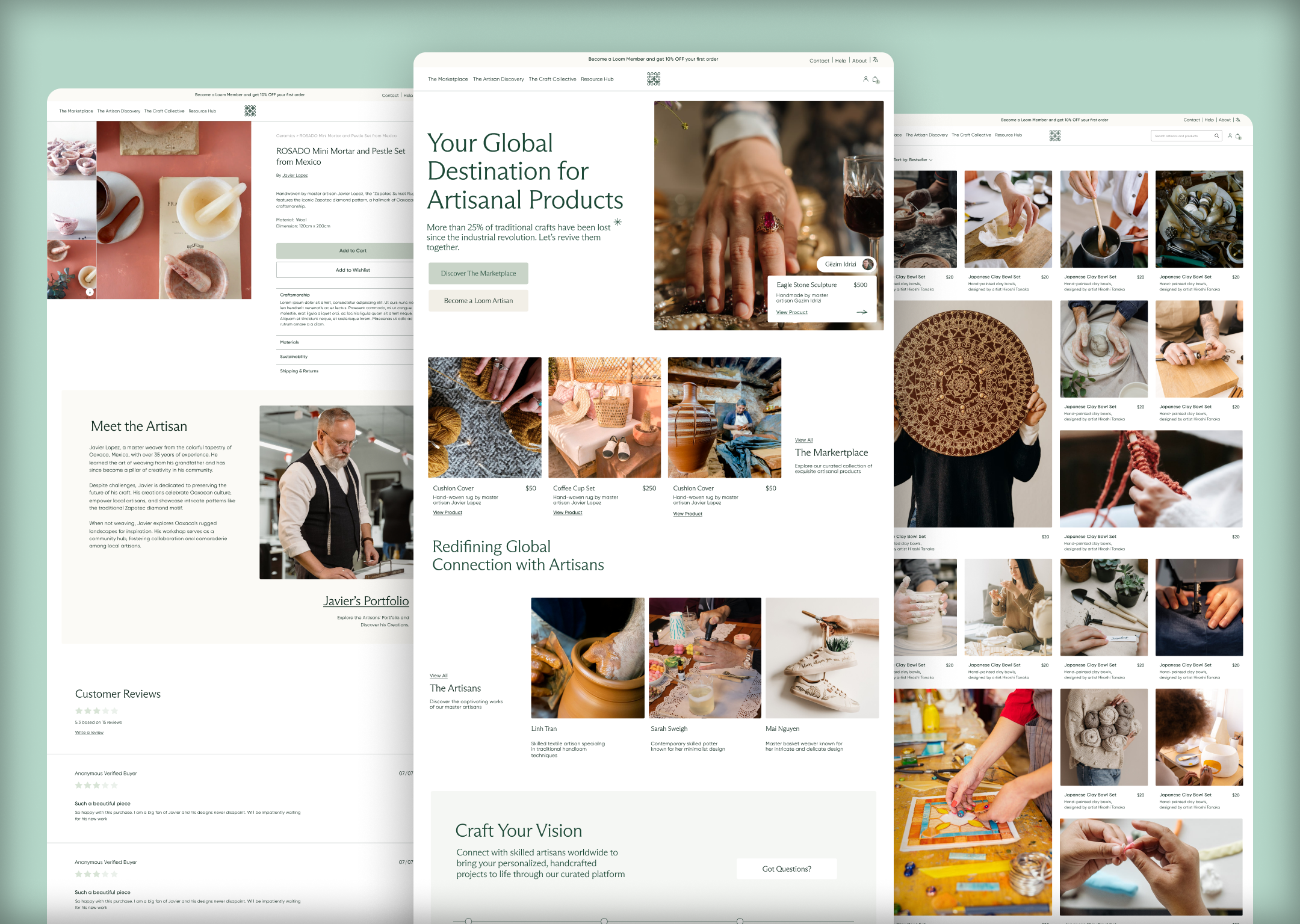 Example of Saas Website Design & Development