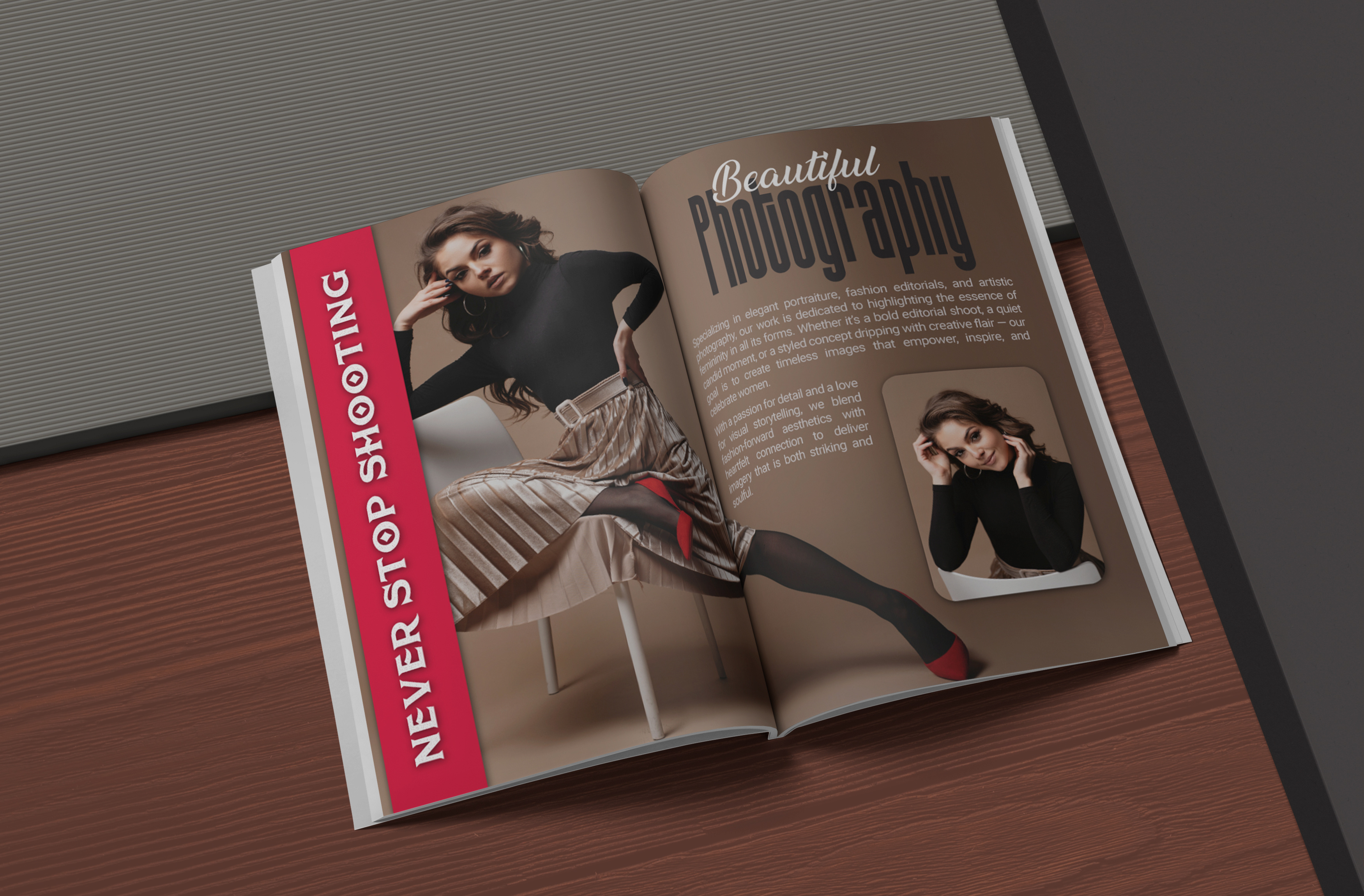 Example of Professional Magazine Design