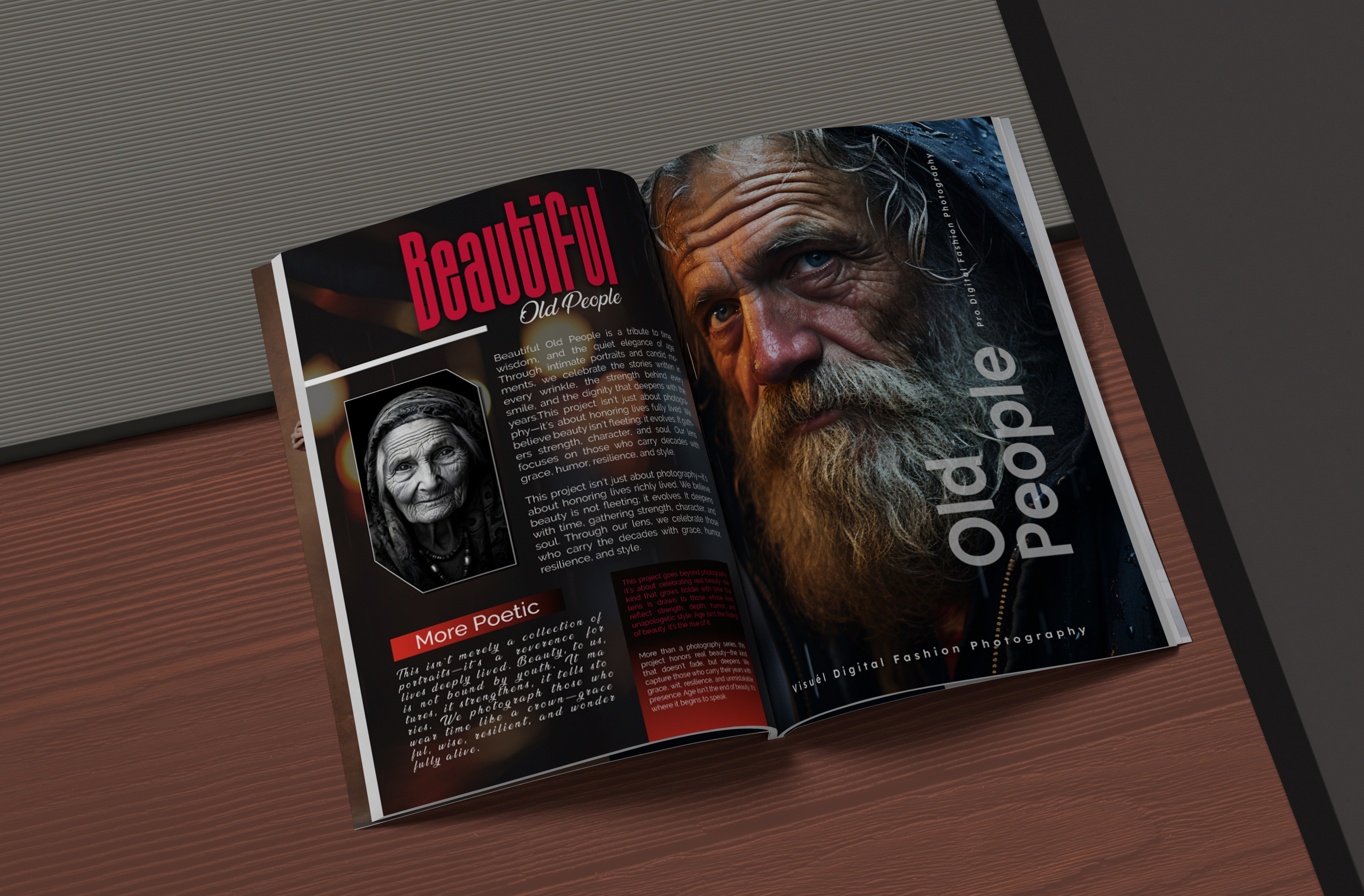 Example of Professional Magazine Design