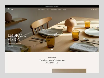 Shopify Furniture & Lifestyle Website ecommerce design interior design shopify shopify furniture website shopify store shopify store design shopify website ui ux web design