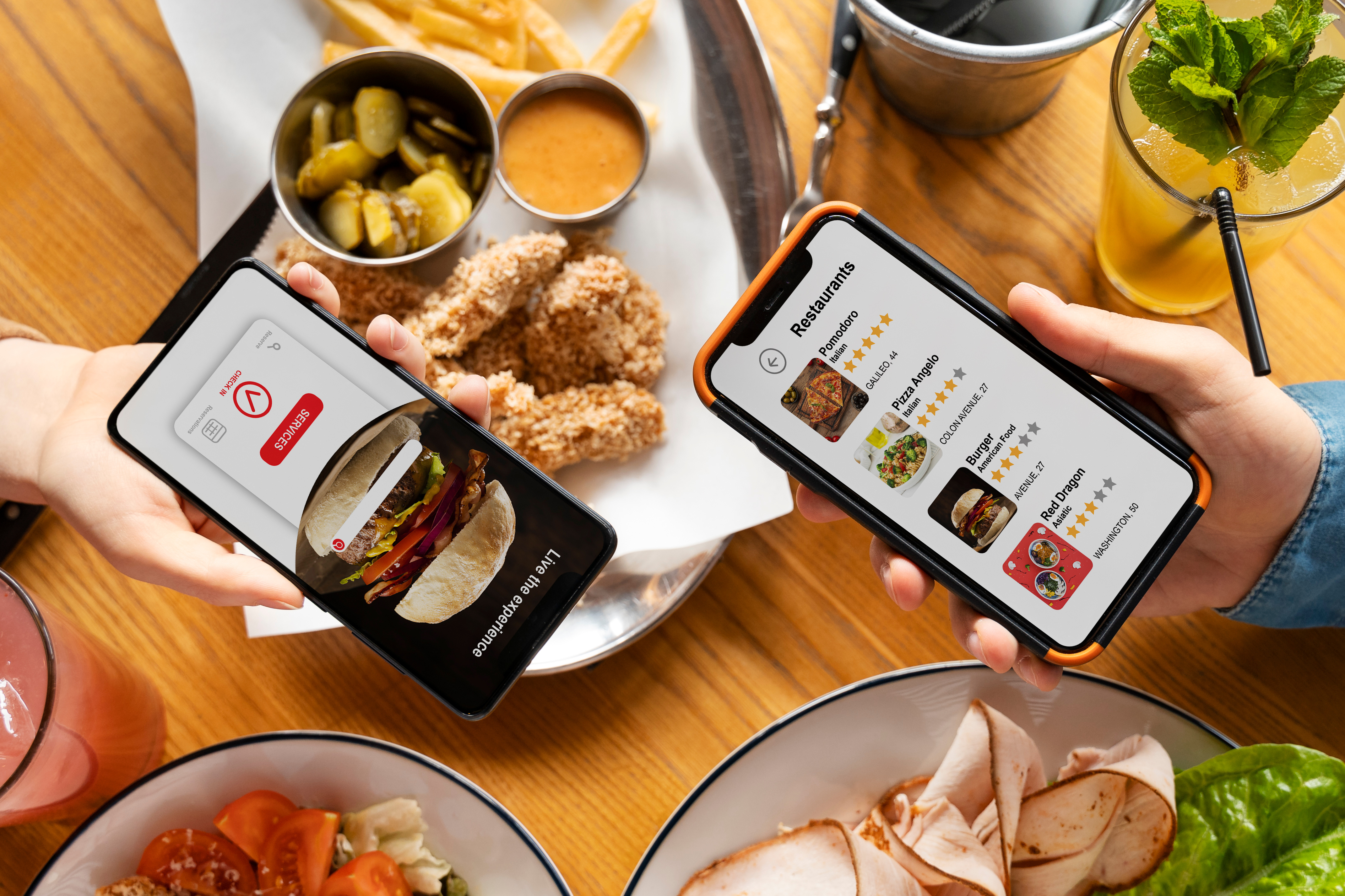 Food Delivery Mobile App app design burger courier delivery app delivery service fast food food food app food delivery food delivery app foodie mobile app mobile design online food ordering pizza restaurant restaurant app ui design uiux