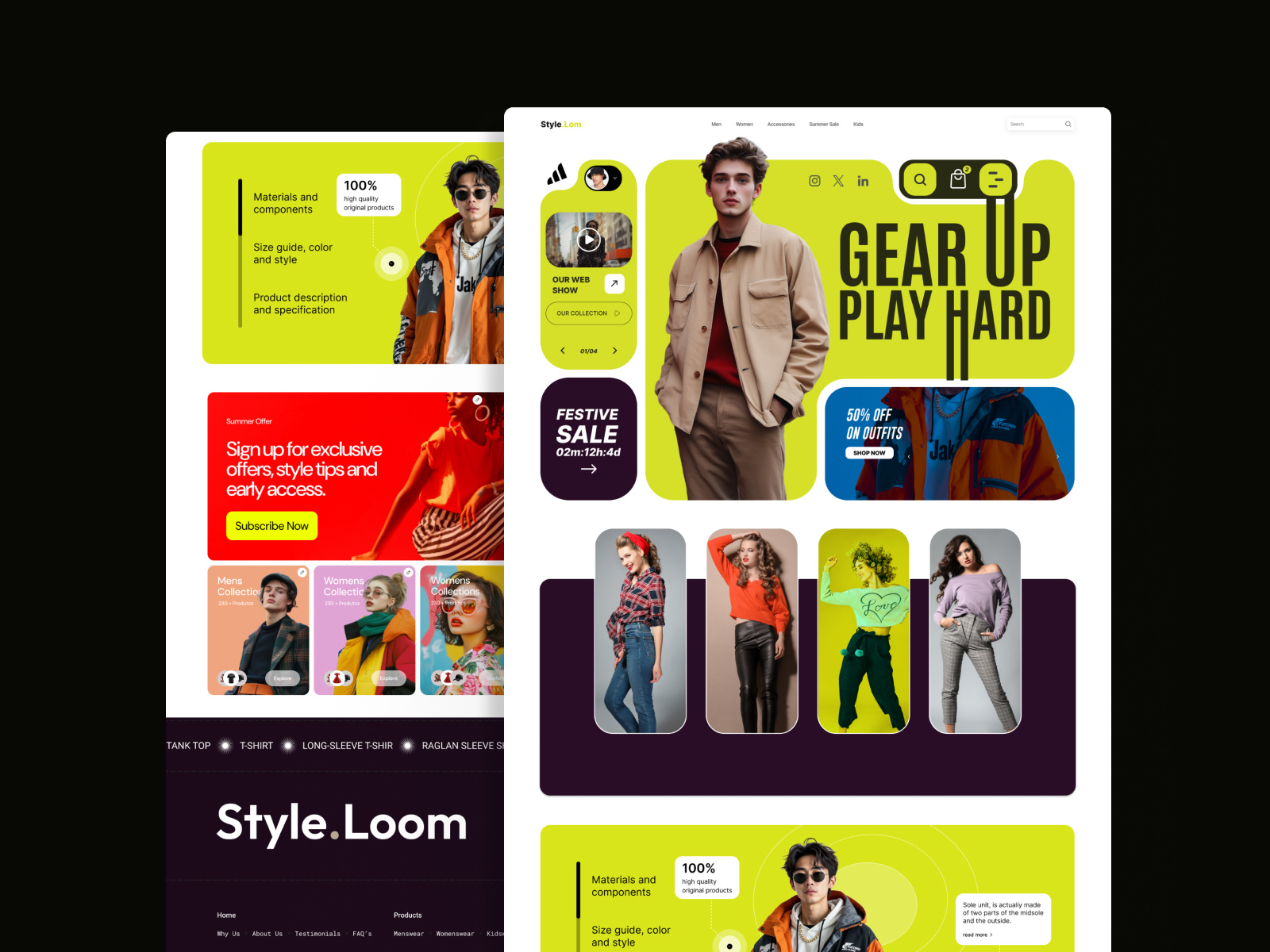 Clothing Ecommerce Website design branding clothingbrand digitaldesign ecommerce ecommercewebsite fashionui fashionwebsite graphic design minimaldesign modernui onlineshopping productdesign retaildesign ui uidesign uiexploration uxdesign uxuidesign webdesign webdesigner