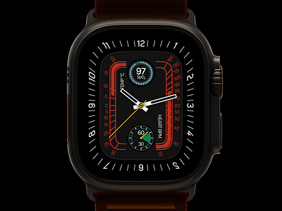 Apple Watch Face apple applewatch complication complications concept dashboard design panel pulse ui ux watch watchface widget widgets wrist
