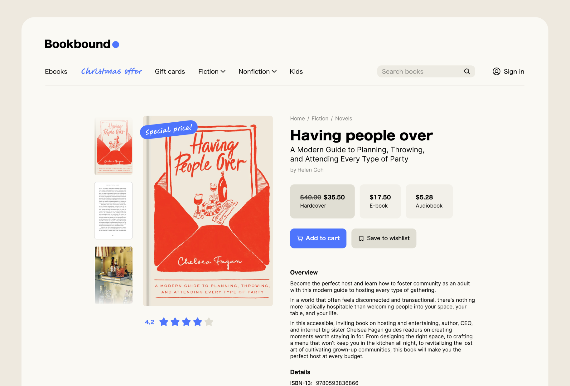 Product card concept for book store book store e com online shop product card product design ui web design