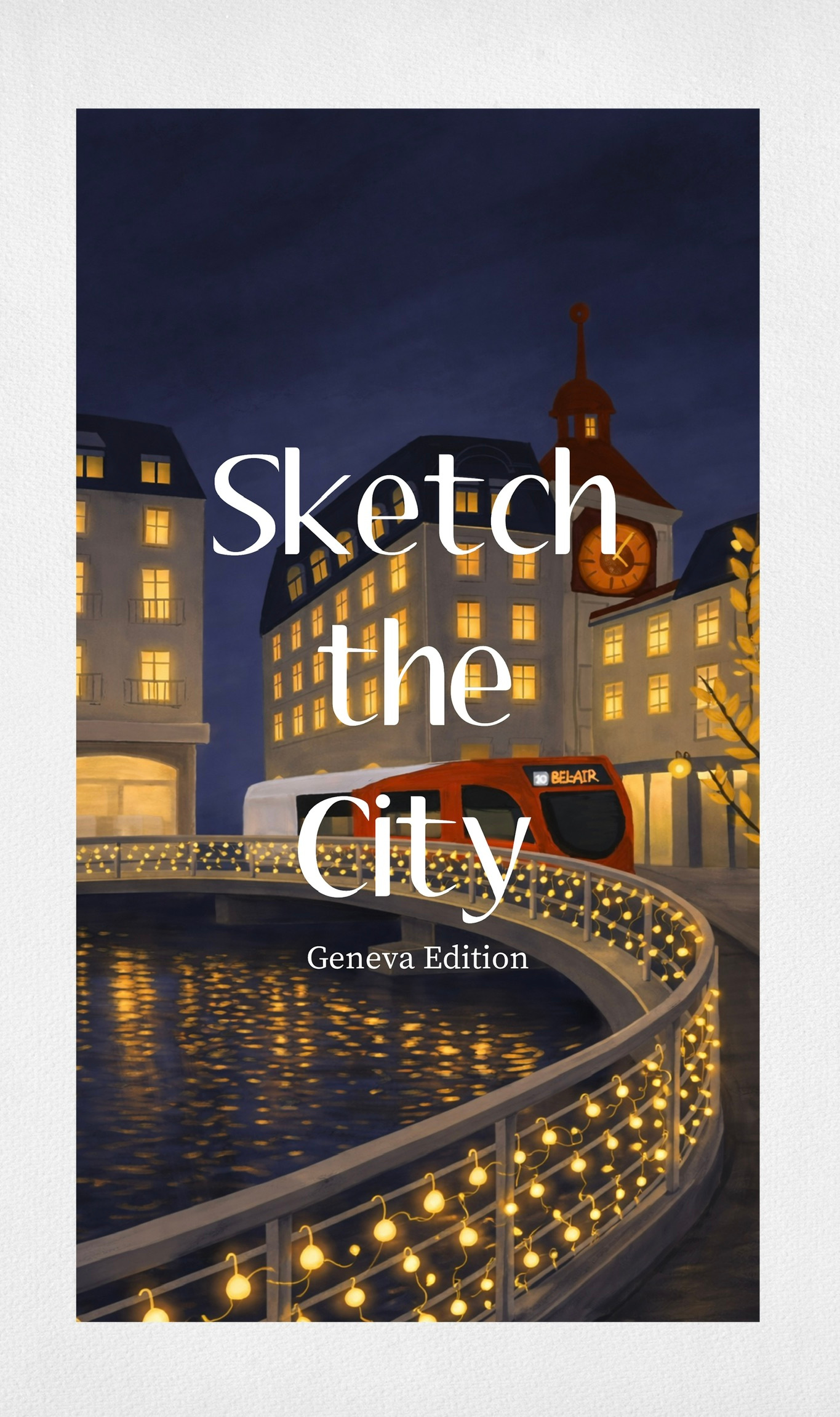 "Sketch the City" - Geneva Edition architecture artwork buildiing design digitalart drawing geneva illustration procreate sketch travel