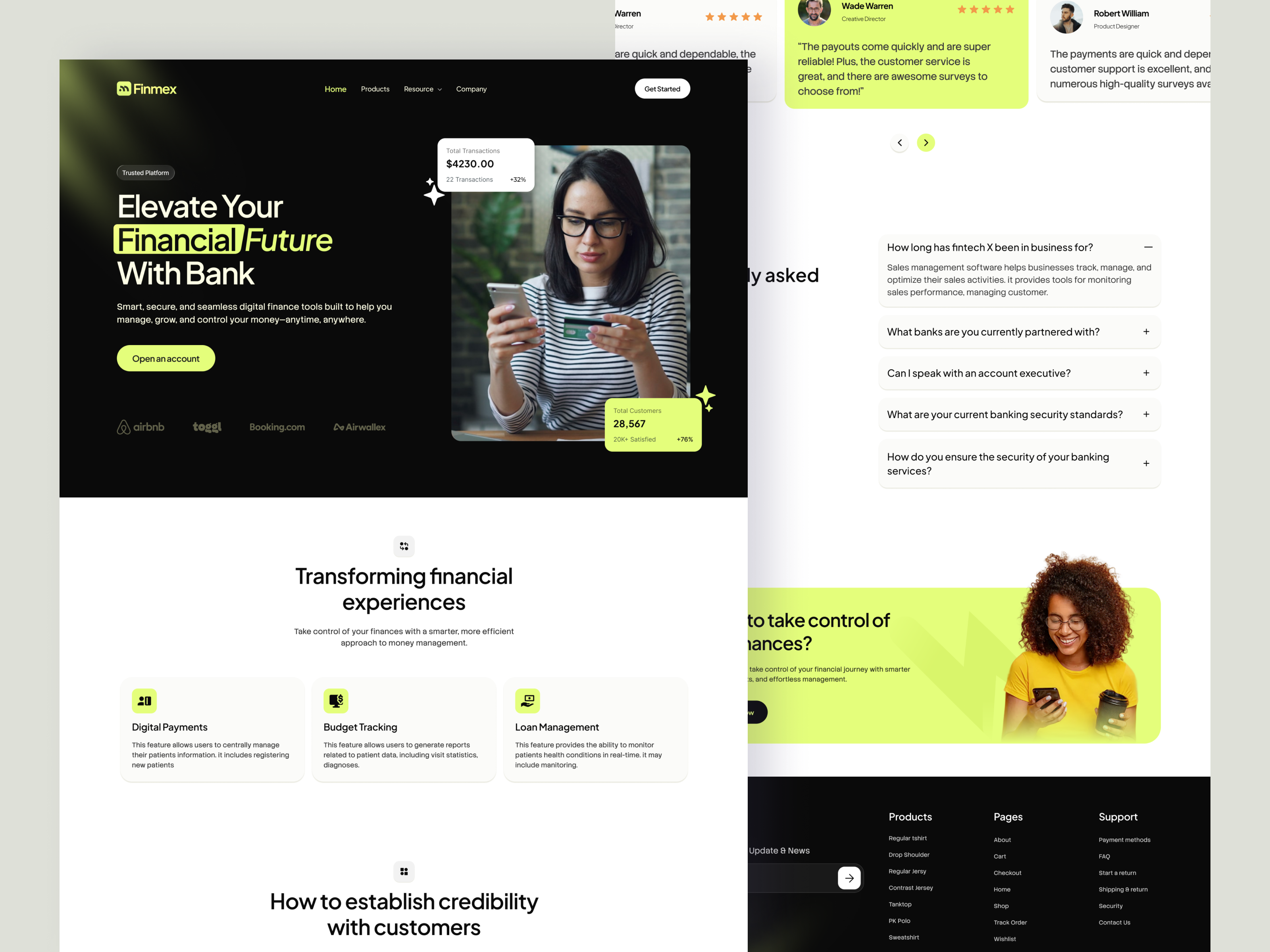 Example of Landing Page Design