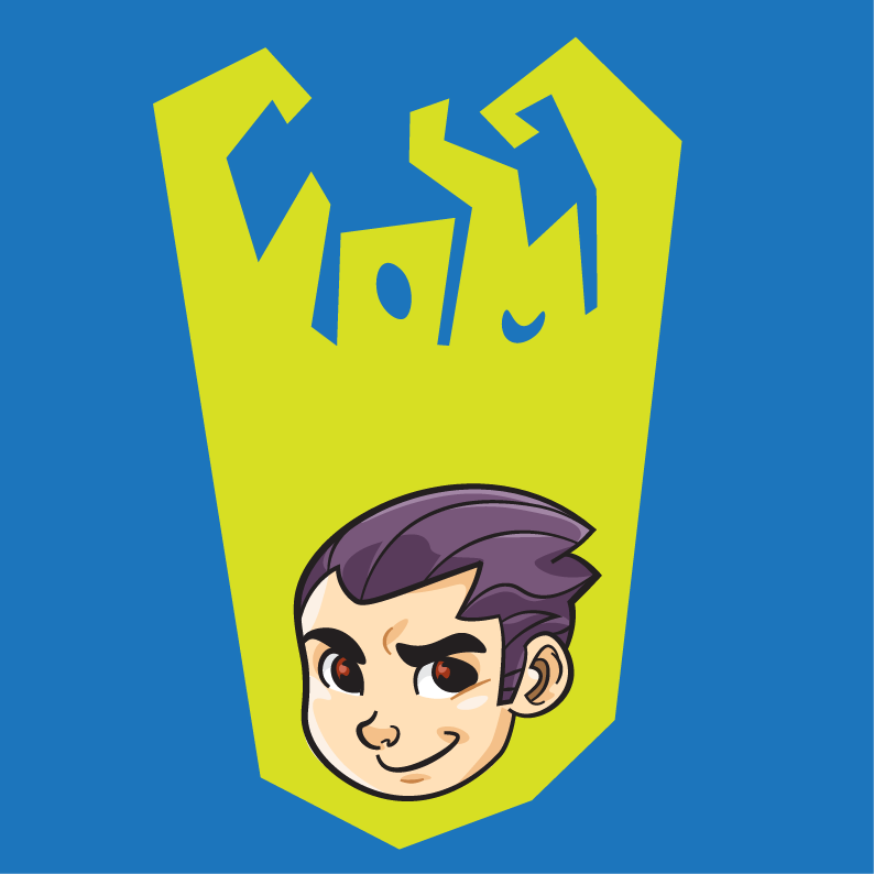the adventure of comi cartoon character design comic custom brush illustration vector