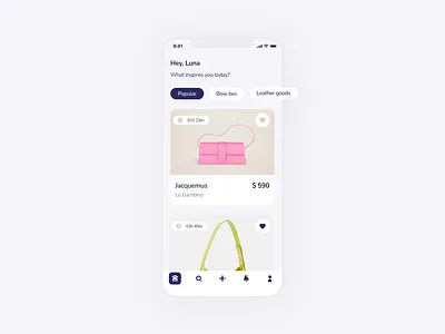 Bidding app app auction concept desing ui ux