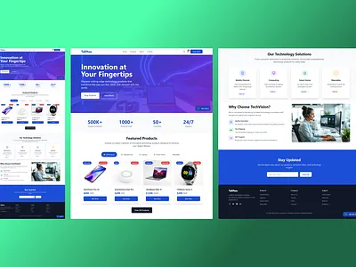 Ecommerce Dynamic Website Design branding graphic design logo ui