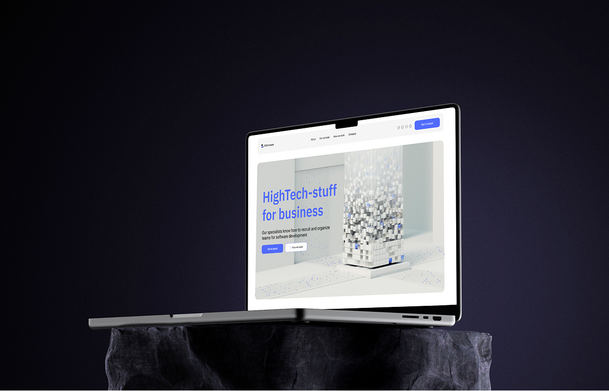 Website for business design landingpage ui ux uxui web website