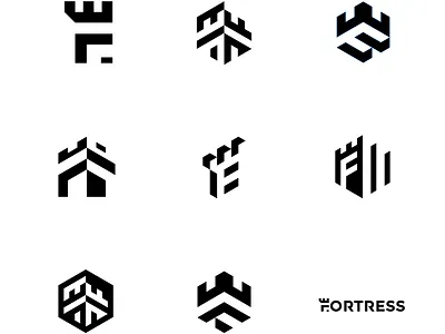 PORTO 2025 FORTRESS/CASTLE LOGO FOR SALE brand branding castle logo design flogo graphic design logo logo design logotype monogram