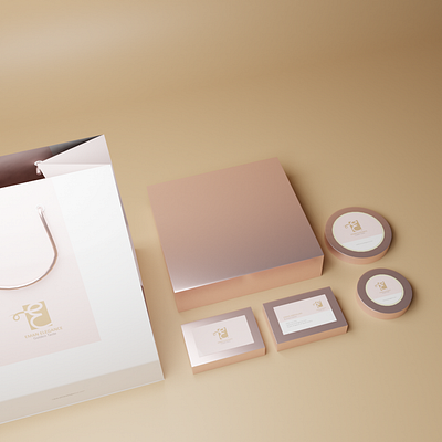 5 Elegance Renders 3d 3d modeling branding design graphic design illustration logo ui