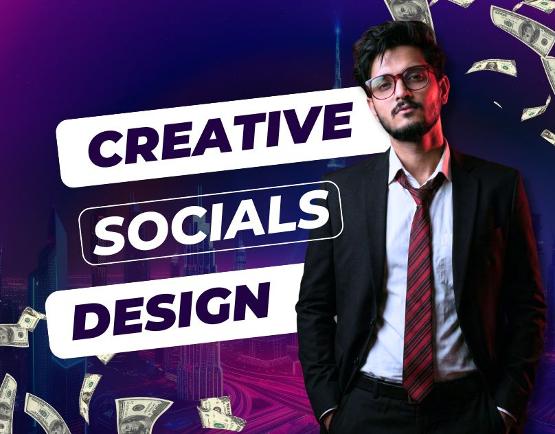 Creative Socials Designs branding design graphic design typography
