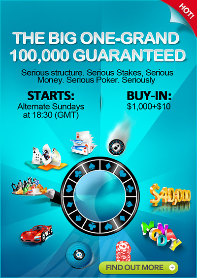 Online Poker - Poster brand casino design gambling gaming online poker poster