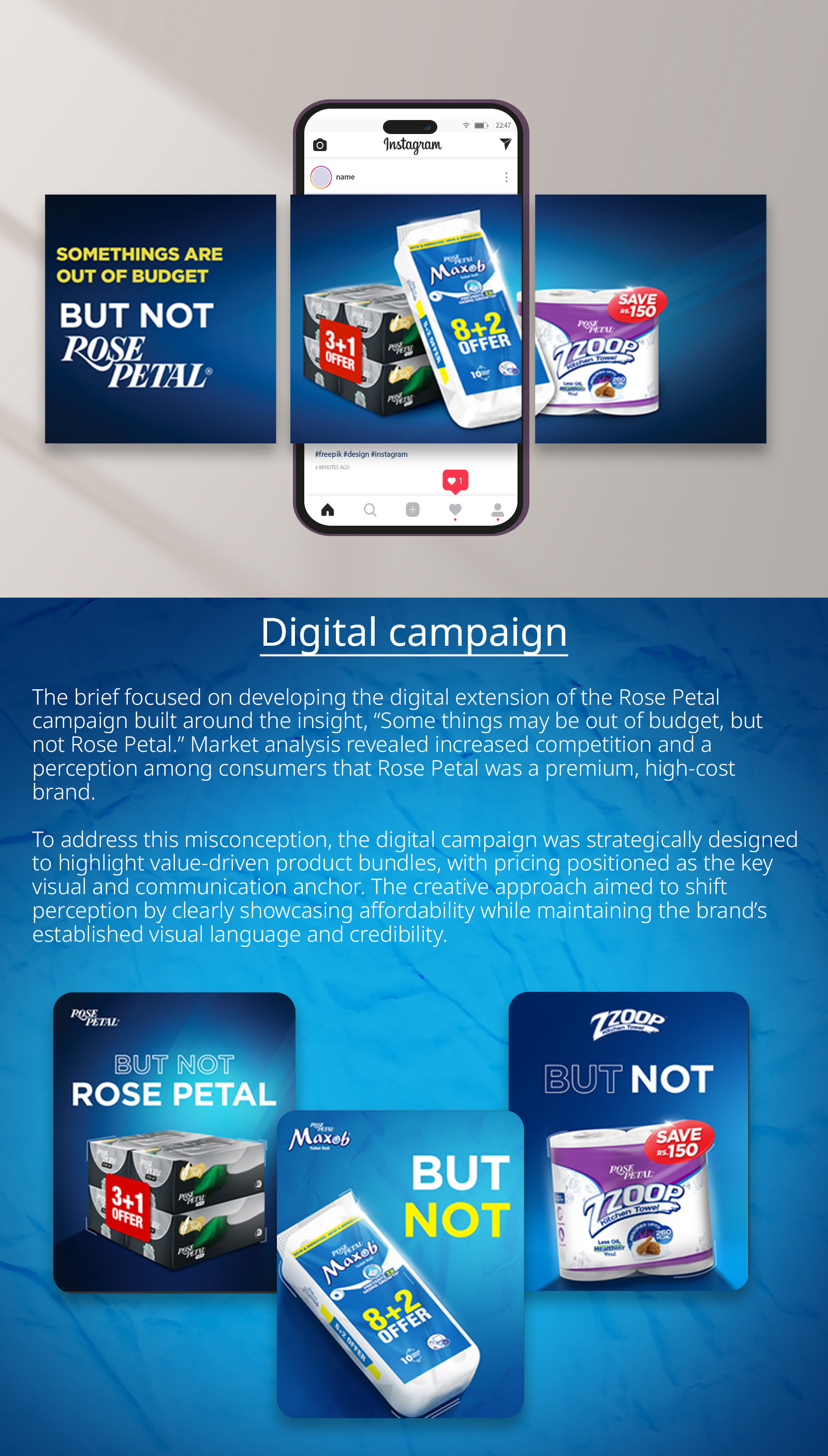 Digital Campaign graphic design meta social media