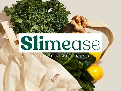 Slimease || Logo & Brand Identity aboxagency brand identity branding design fitness graphic design health illustration logo logo variants minimal nutraceuticals ui ux visual identity wellness branding