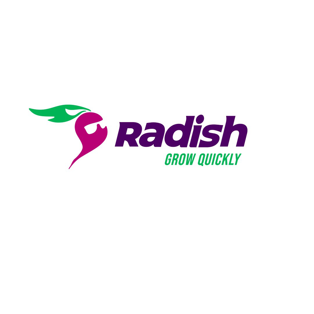 Radish – Grow Quickly | Fresh Brand Logo branding dribbble growth identity logodesign startup