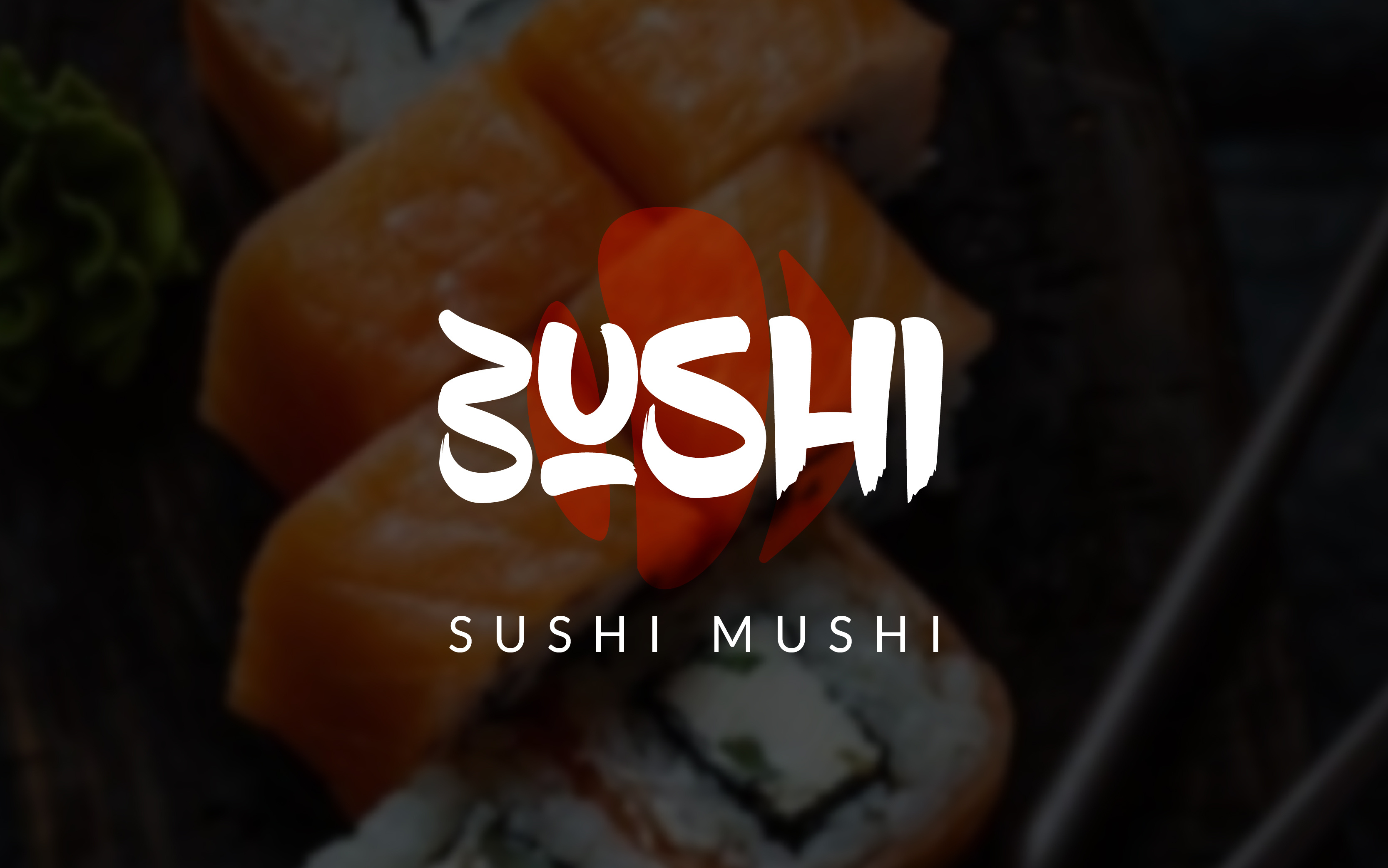 Sushi Mushi — Playful Sushi Logo Design