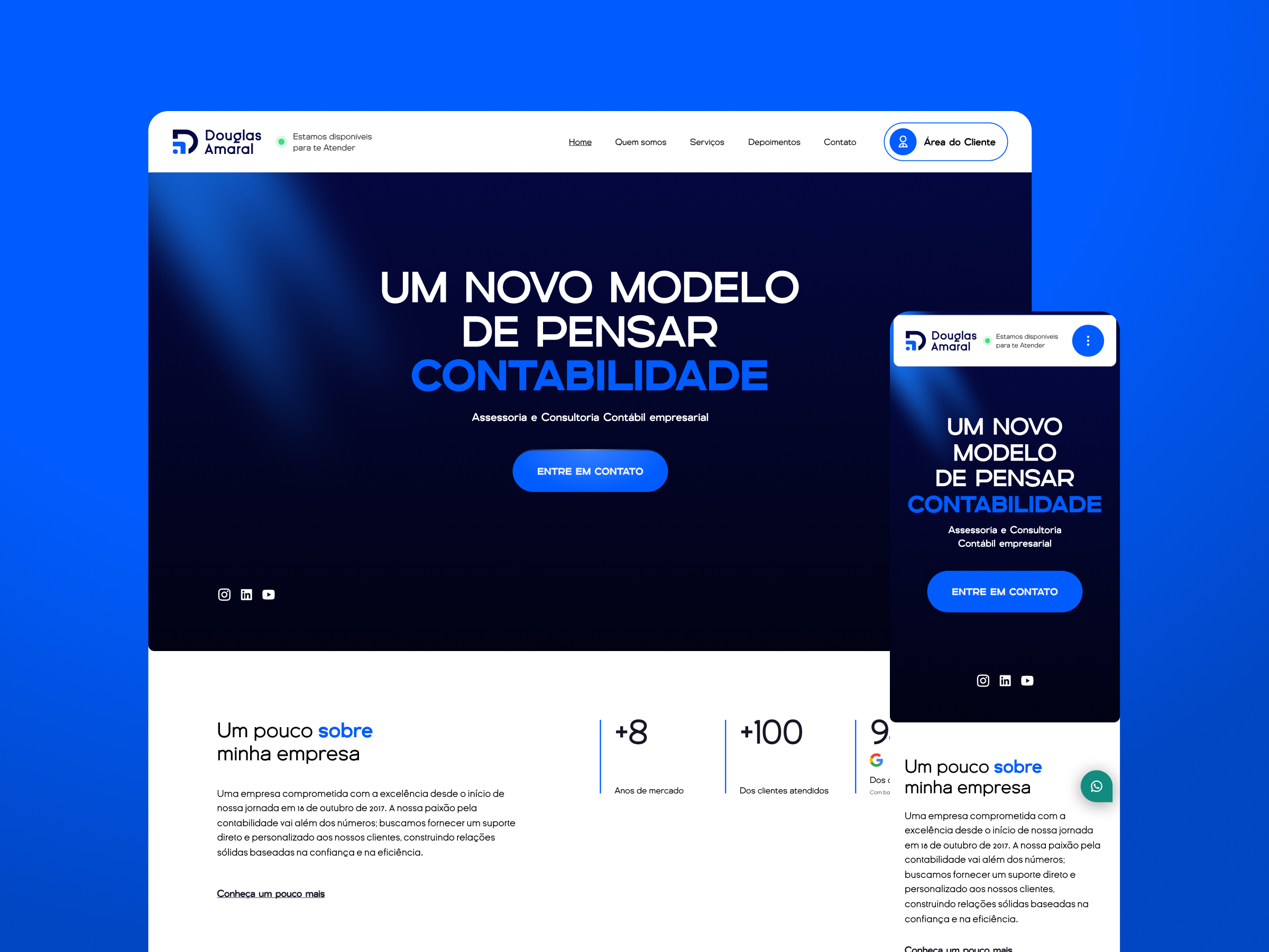 Example of Website Or Landing Page