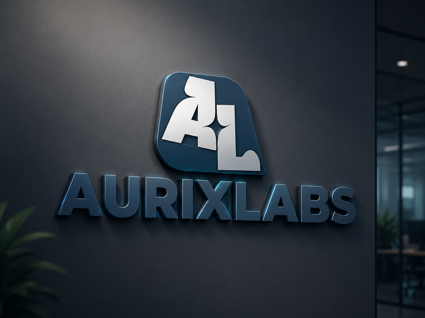 Monogram Logo Design - Aurix Labs logo logobranding logoconcept logodesign logomockup logos minimalistlogo monogramlogo