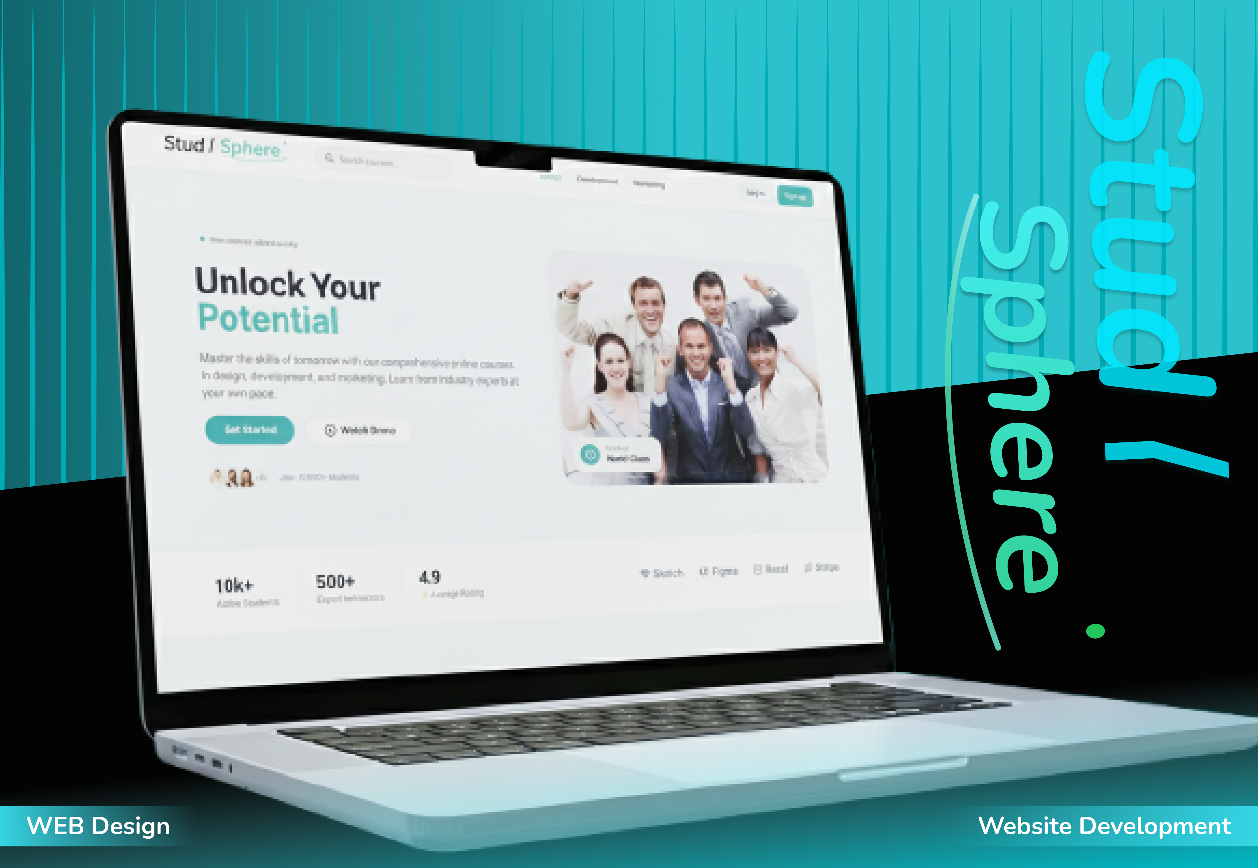 StudySphere — Student Collaboration App appdesign casestudy collaborationtool dribbbleshowcase edtech learning mobileapp productdesign studentlife studyapp uiux