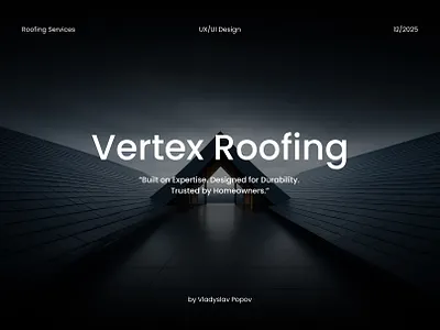 Roofing Services Website | UX/UI Design cleanui dcg designinspiration dribbble figma landing page landingpagedesign minimaldesign modernui portfolio productdesign ui uidesign userexperience userinterface ux uxdesign visualdesign webdesign webui