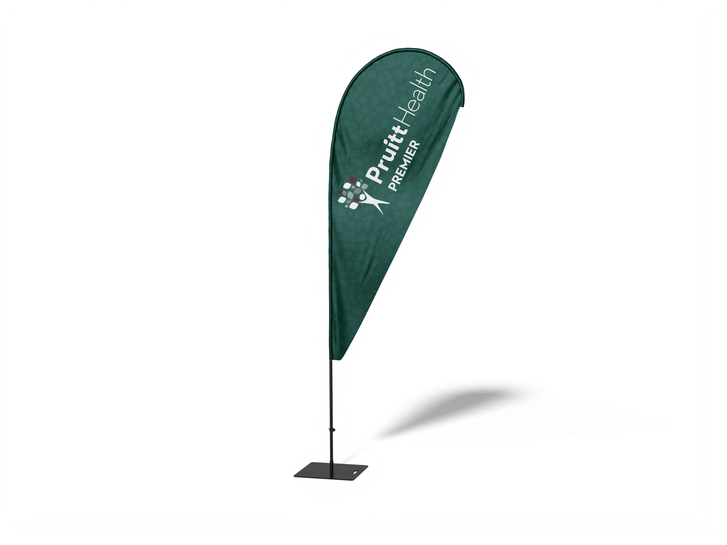 PruittHealth TearDrop Event Flag