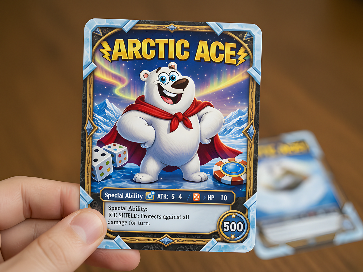 Arctic Ace: Adventure Card Games Design Image 2