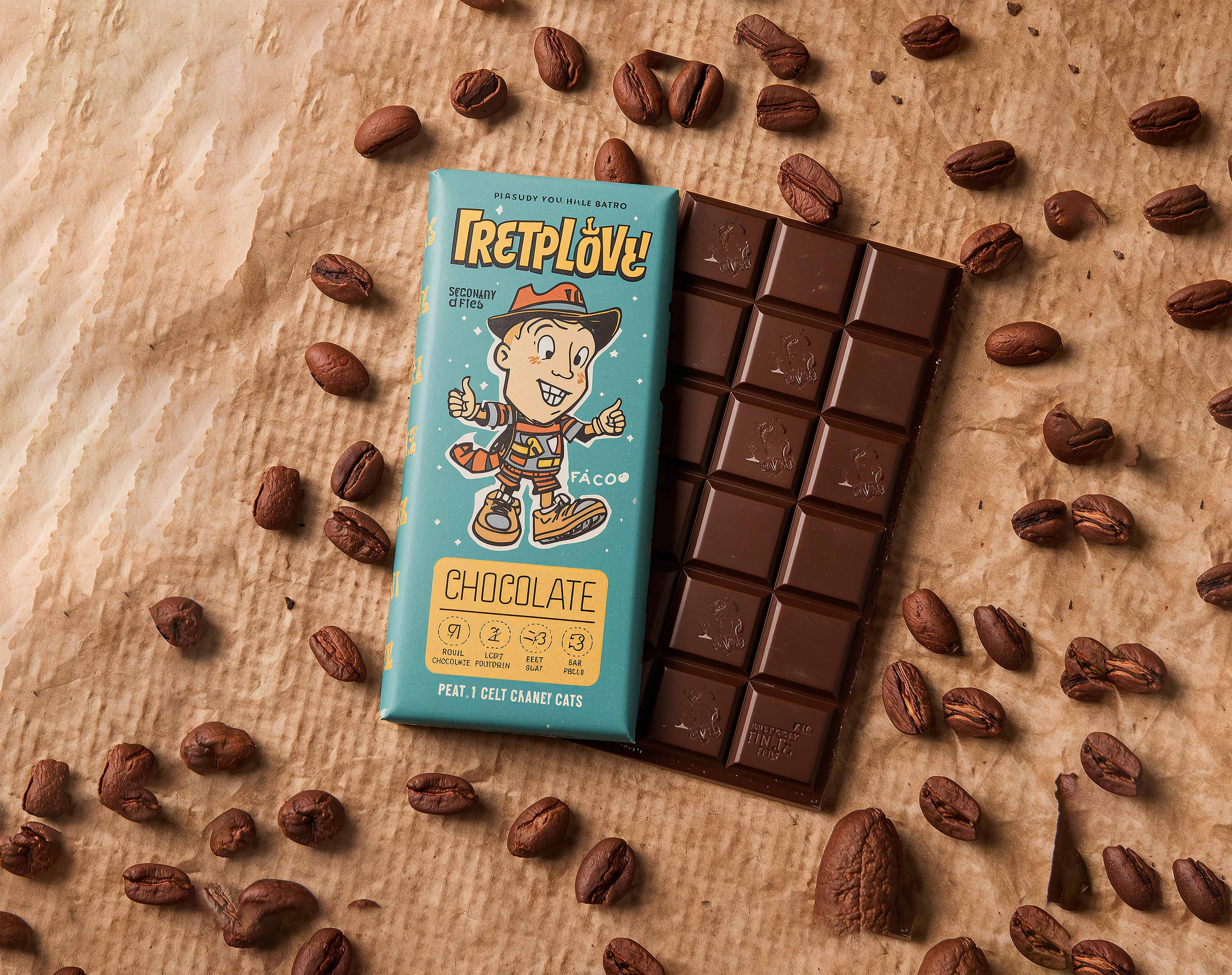 Chocolate Bar Label Packaging Design box packaging design chocolate bar packaging chocolate bar packaging design chocolate box design chocolate box packaging design chocolate packaging chocolate packaging design custom chocolate packaging design packaging food packaging design illustrator packaging design luxury chocolate packaging mushroom chocolate bar packaging packaging design packaging designs