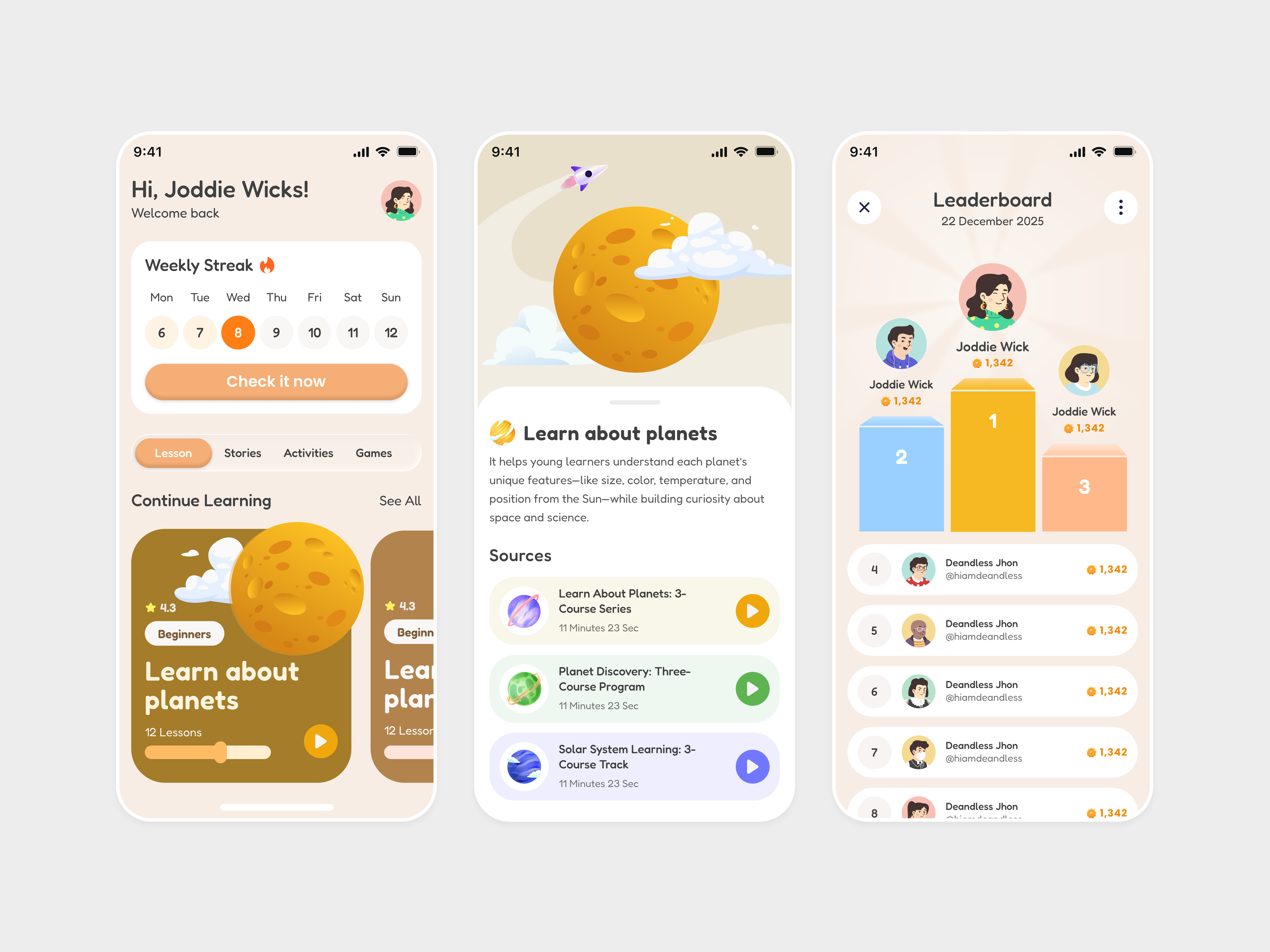 Little Owl - Elearning design edtech education elearning fun learning learningapp mobile mobileuiux motion graphics ui uiux user experience user interface ux